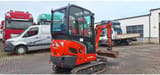 2014 Kubota KX018-4 mini excavator, rear three-quarter view