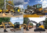 2018 Caterpillar 305.5E2 crawler excavator, side view