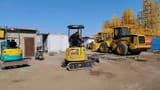 2018 Caterpillar 302EUR mini excavator, rear view