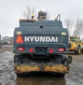 2016 Hyundai W140 wheel excavator rear view