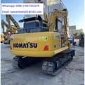 2022 Komatsu PC130 crawler excavator rear view