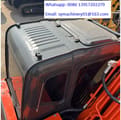 2023 Hitachi ZX120 mini excavator cab roof view