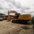 2020 Caterpillar 336 crawler excavator, side profile view