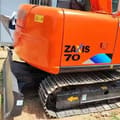 2023 Hitachi ZAXIS 70 crawler excavator rear view