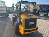 2023 JCB 403 AGRI mini excavator, rear three-quarter view