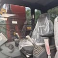 2021 Hitachi ZX120 crawler excavator interior cab view