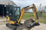 2022 XCMG XE20E mini excavator, side view