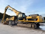 2011 Caterpillar 336D UHD crawler excavator, side view