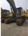 2019 Volvo EC460BLC crawler excavator, front three-quarter view