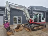 2012 Takeuchi TB1140 crawler excavator side view