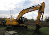2023 JCB 220X SLC crawler excavator, side profile view