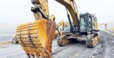 2021 XCMG XE690DK crawler excavator, front bucket view