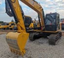 Caterpillar 312D2GC crawler excavator, front three-quarter view