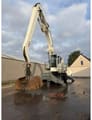 2009 Liebherr A934C-HD material handler, front three-quarter view