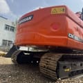 2023 Doosan DX150LCA crawler excavator rear view