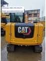2023 Caterpillar 306E2 mini excavator rear view