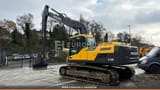 2012 Volvo EC220DL crawler excavator, side view