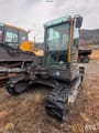 2022 Volvo ECR88D crawler excavator, front three-quarter view