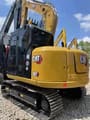 2024 Caterpillar 307E excavator, rear three-quarter view