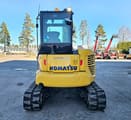 2020 Komatsu PC58MR-5E0 crawler excavator, rear view