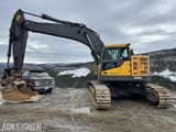 2011 Volvo ECR305CL excavator side view