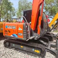 2016 Hitachi Zaxis 60 crawler excavator, side view