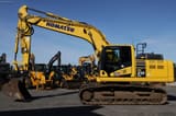 2019 Komatsu PC210LC-11 crawler excavator, side profile view