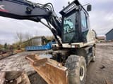 2017 Hidromek HMK 140W-3B wheel excavator, front three-quarter view