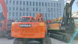 2022 Doosan DX140 crawler excavator rear view