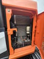 2024 Hitachi ZX135US crawler excavator open engine compartment view