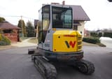 2018 Wacker Neuson EZ36 mini excavator, rear three-quarter view