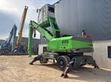 2012 Sennebogen 825 Green Line material handler, rear three-quarter view