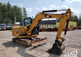 2018 Caterpillar 305.5E2 crawler excavator, side view