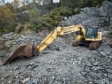 2005 Komatsu PC228USLC-3 crawler excavator side view