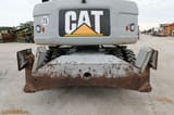 2009 Caterpillar M313D wheel excavator rear view