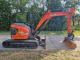 2022 Kubota U50-5 mini excavator, side view