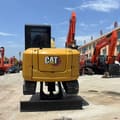 2024 Caterpillar 306E2 crawler excavator, rear view