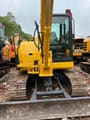 2022 Komatsu PC56-7 mini excavator, front view