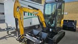 Sany SY18C mini excavator, front three-quarter view