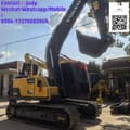 2020 Volvo EC140D crawler excavator, side view