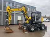 2022 Wacker Neuson EW100 wheel excavator side view