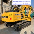 2024 Komatsu PC200-8 Raupenbagger, Ansicht von hinten dreiviertel