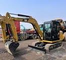 Caterpillar 306E mini excavator, side view