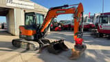 2022 Doosan DX50Z-7 mini excavator, side view