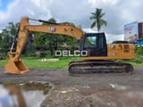 2026 Caterpillar 323D3 crawler excavator side view