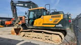 2023 Hyundai HX220AL crawler excavator, side view
