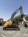 2025 Volvo EC210 crawler excavator, side profile view