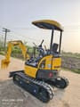 2023 Komatsu PC20MR mini excavator, rear three-quarter view