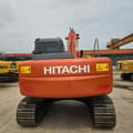 2022 Hitachi ZX120 crawler excavator, rear view