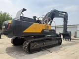 2023 Volvo EC480 crawler excavator, rear three-quarter view